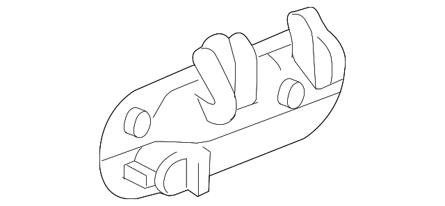 8152913000 Деталь HANDLE, OUTSIDE, RIGHT