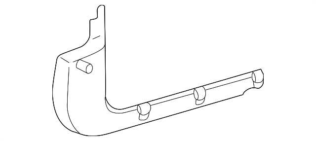 22682027 CARPET RETAINER, LEFT
