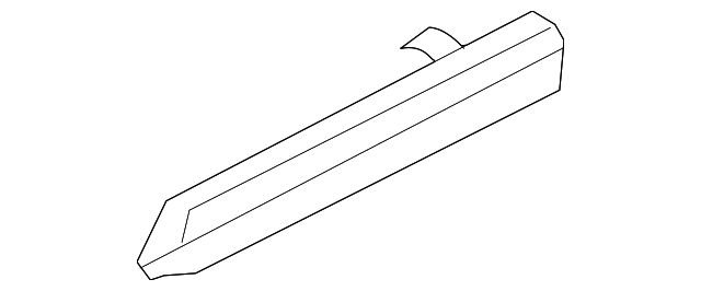 68040244AA Деталь BODY SIDE MLDG, RIGHT