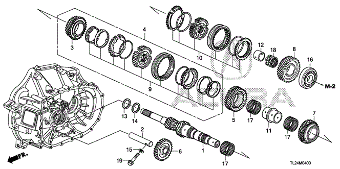 TSX SEDAN MT MAINSHAFT