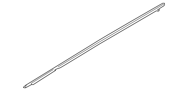 SU003-05659 Деталь BELT MOLDING, RIGHT