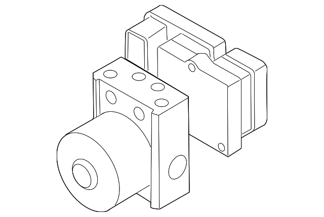 BRYV-43-7AZB Деталь ABS CONTROL UNIT