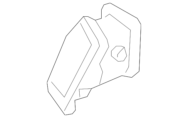 97410-3W000 Деталь AIR VENT, LEFT