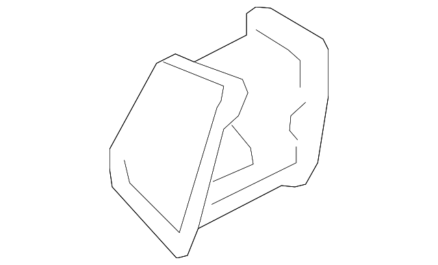 97480-3W000 Деталь AIR VENT, LEFT