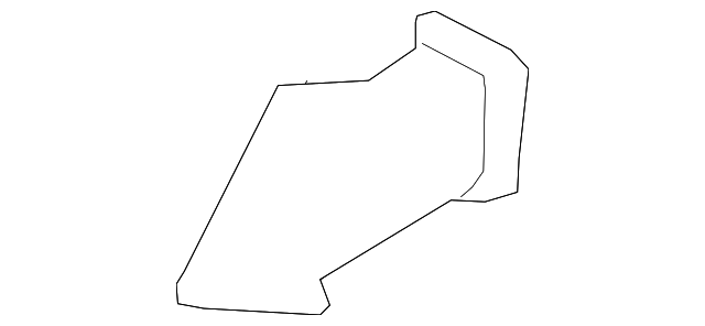 97420-3W000 Деталь VENT DUCT, RIGHT