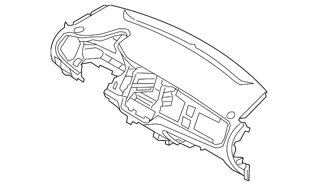 84710-3W020GAH Деталь INSTRUMENT PANEL