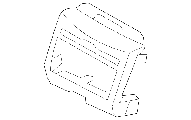 84740-3W100AM5 Деталь CENTER BEZEL