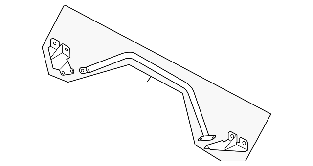 544B0-6GA0A Деталь CROSS BAR