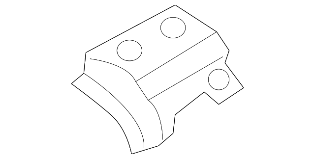 F153-71-635 Деталь GUSSET, LEFT