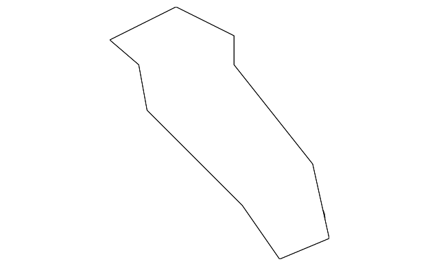 F153-71-623 Деталь GUSSET BRACKET, LEFT
