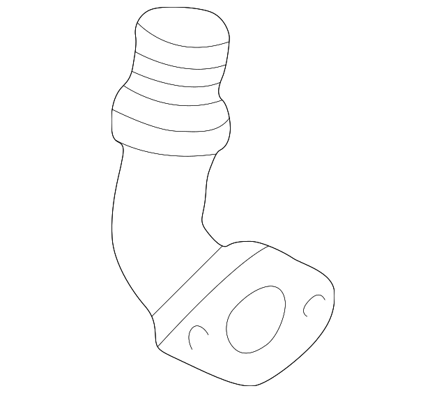 603-187-24-45 Деталь OIL LINE FLANGE