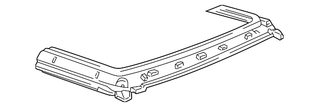 1F70-70-640 Деталь HEADER PANEL