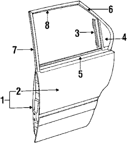 Q45 DOOR & COMPONENTS