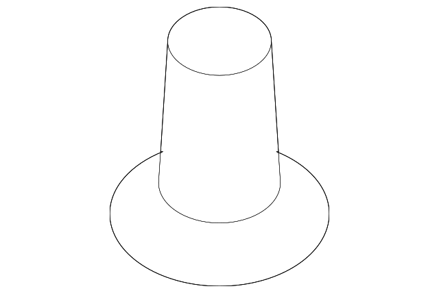 7723286Z00 Деталь FINISH MOLDING NUT