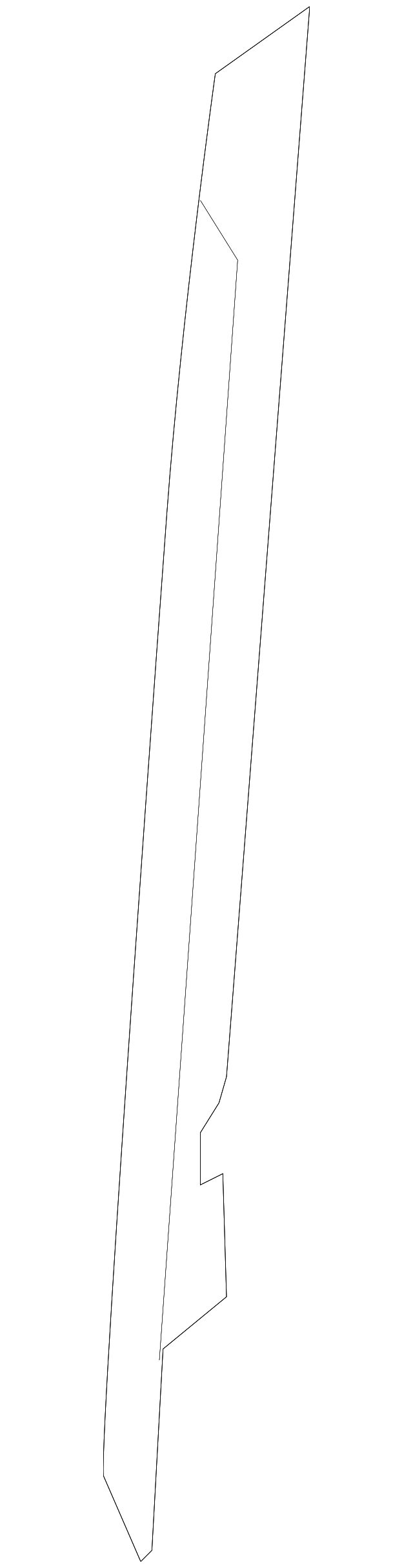5104291AA Деталь CORNER PANEL, LEFT
