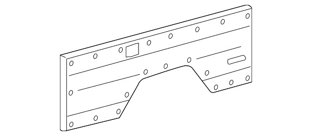 5123234AA Деталь COMPARTMENT TRIM, LEFT