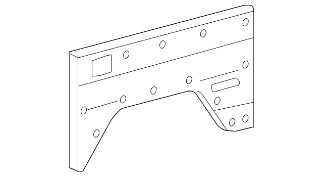 5123231AA Деталь COMPARTMENT TRIM, LEFT
