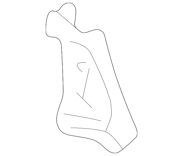 55748-52010 Деталь SIDE PANEL BRACE, RIGHT