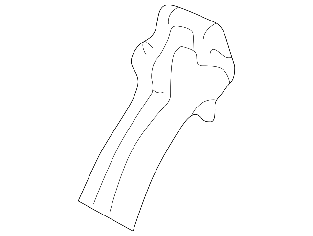 55108-52020 Деталь DASH PANEL BRACE, RIGHT