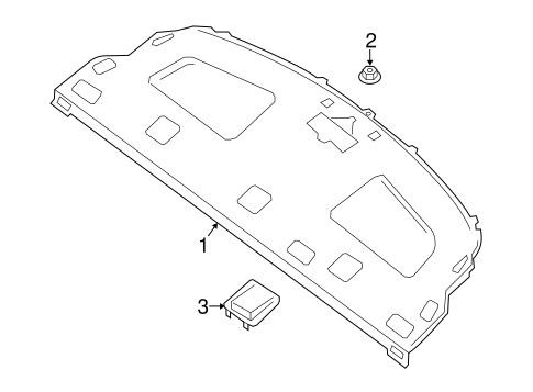 Sentra INTERIOR TRIM - REAR BODY 2