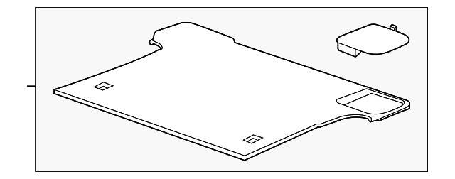 23460701 Деталь FLOOR COVER