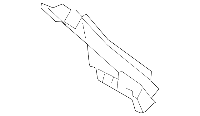 5314A496 Деталь REAR REINF, RIGHT