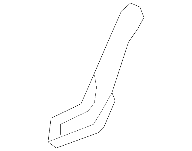 89920-1U130H9 Деталь HINGE COVER, LEFT