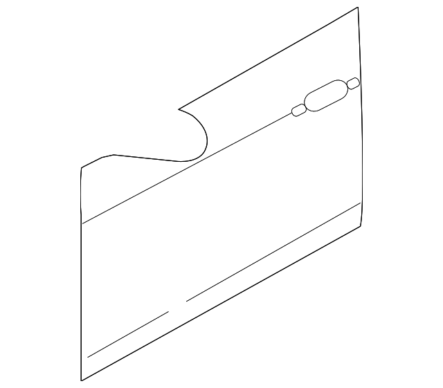 76111-2H010 Деталь OUTER PANEL, LEFT