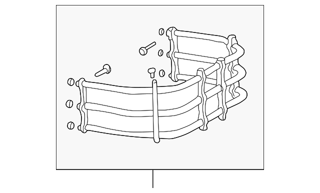 1L3Z84286A40AA Деталь EXTENSION ASSY