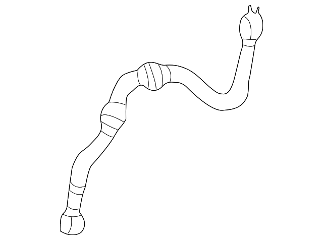 15158652 Деталь BRAKE HOSE, LEFT