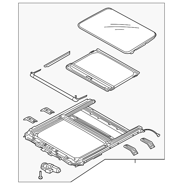 81601-A9000DAA SUNROOF ASSY