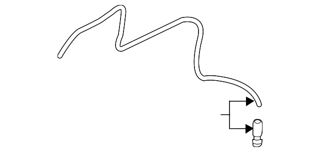 81682-A9000 DRAIN TUBE, LEFT