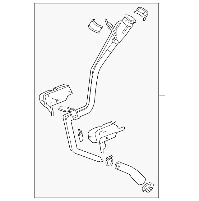 23138377 Деталь FILLER PIPE