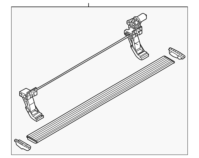 AL3Z-16451-A Деталь STEP BAR ASSY, LEFT
