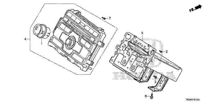 CIVIC HYBRID AUDIO UNIT (2)