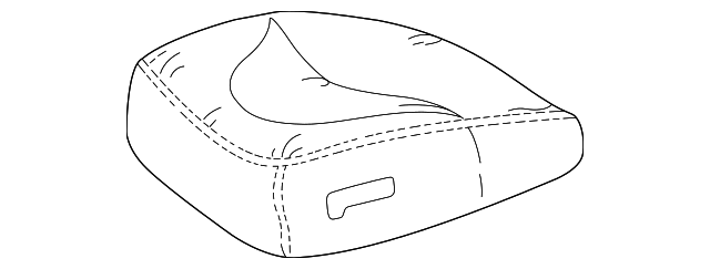 12456778 Деталь SEAT COVER