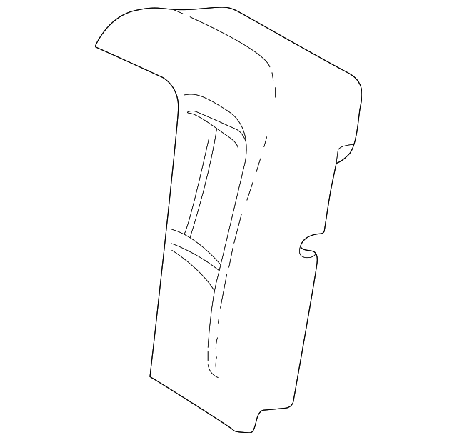 12456677 Деталь SEAT BACK PAD