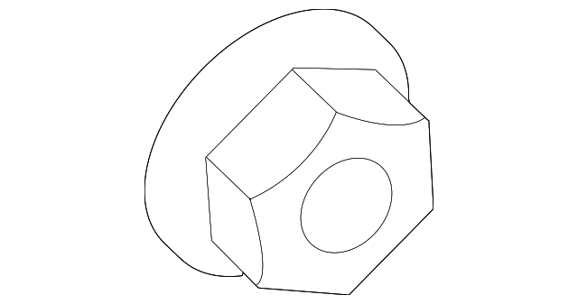 06100051 HINGE NUT, RIGHT
