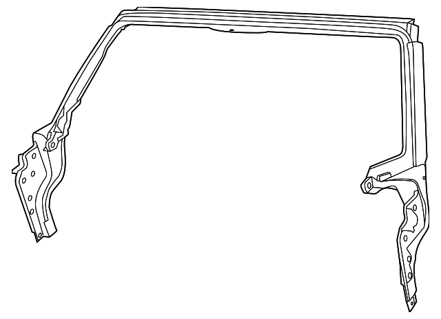 68202417AD Деталь WINDSHIELD FRAME