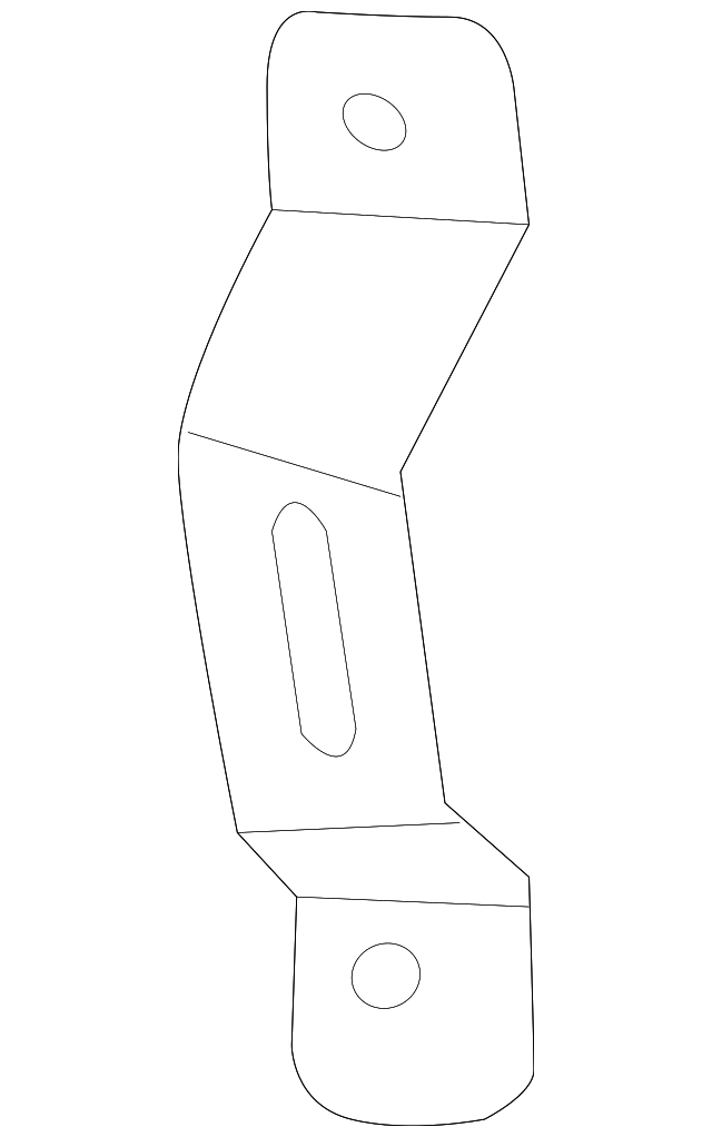 68160439AA Деталь WINDSHIELD FRAME LOWER BRACKET, LEFT