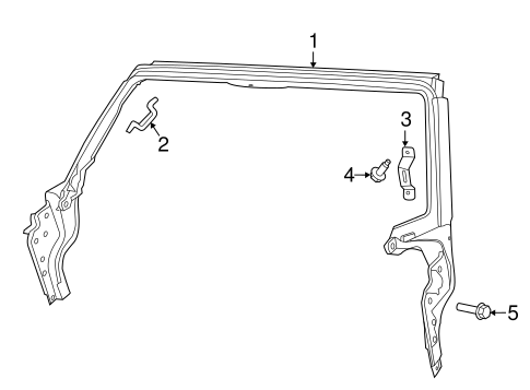 Viper WINDSHIELD HEADER & COMPONENTS