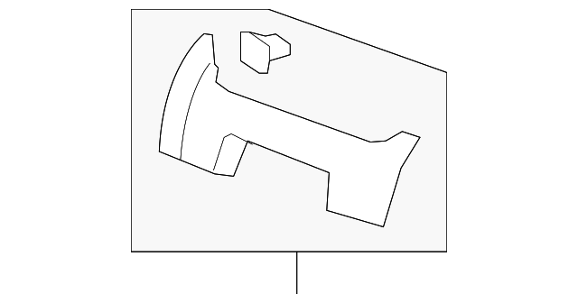 25941601 Деталь FRONT COVER, LEFT