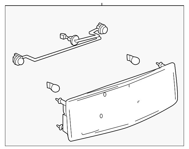10355557 BACKUP LAMP ASSY