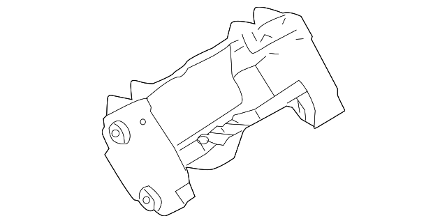 4E0-863-243-C CONSOLE BASE FRONT BRACKET
