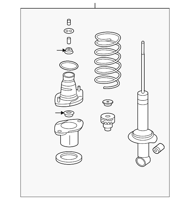 52620-SXS-A15 Деталь SHOCK ABSORBER ASSY., L. RR.
