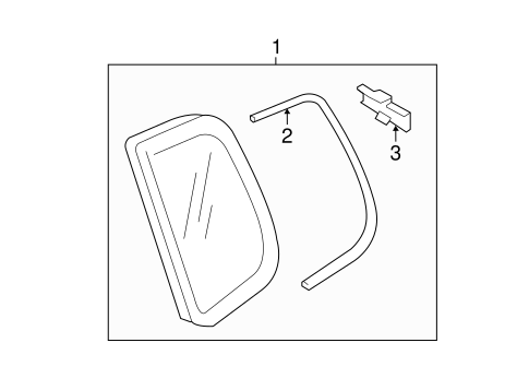 Tiguan GLASS & HARDWARE
