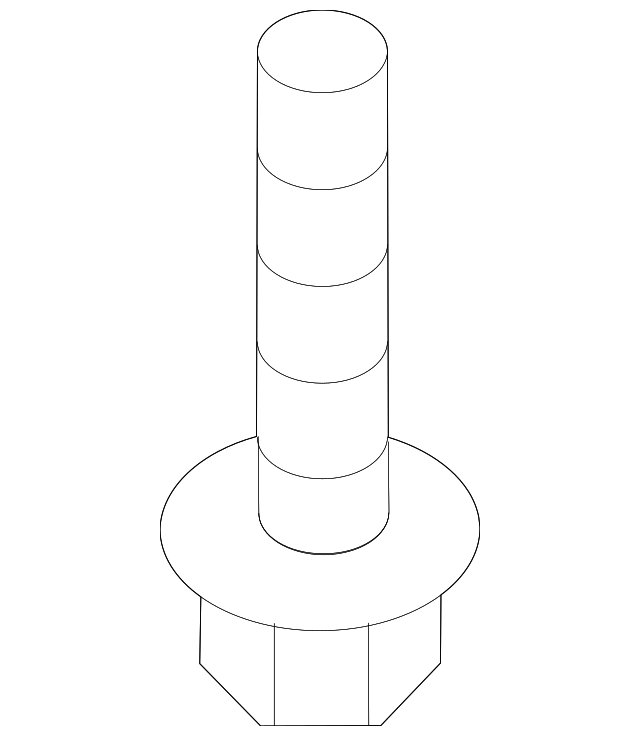 -W503943-S900 Деталь SKID PLATE SCREW