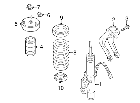 X6 STRUTS & COMPONENTS