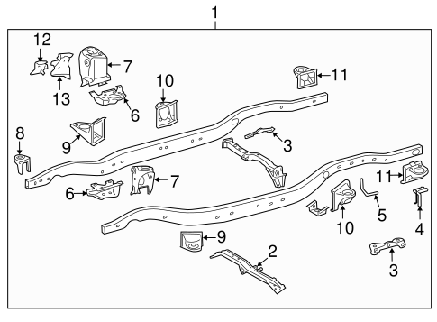LX570 FRAME & COMPONENTS 2