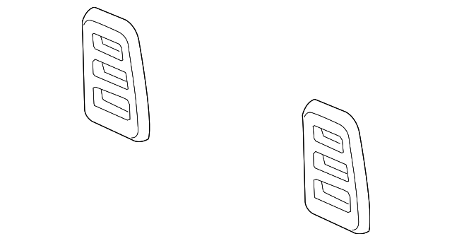 1BJ511D5AA Деталь HEADREST, RIGHT